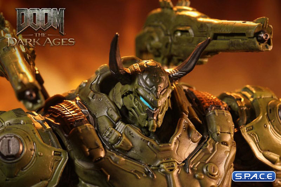 Doom Slayer Atlan PVC Statue (Doom: The Dark Ages)