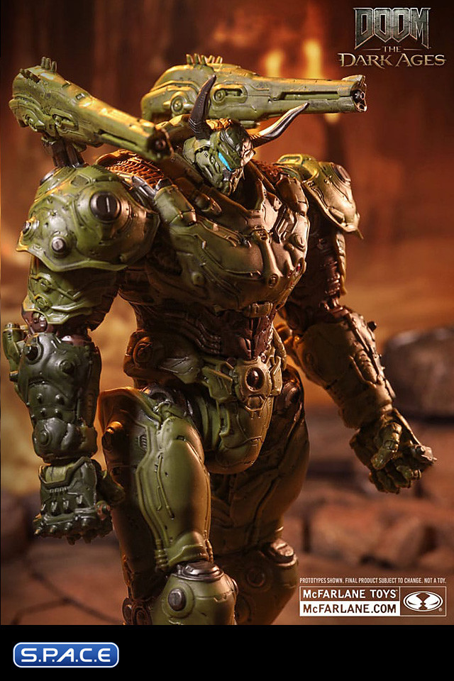 Doom Slayer Atlan PVC Statue (Doom: The Dark Ages)