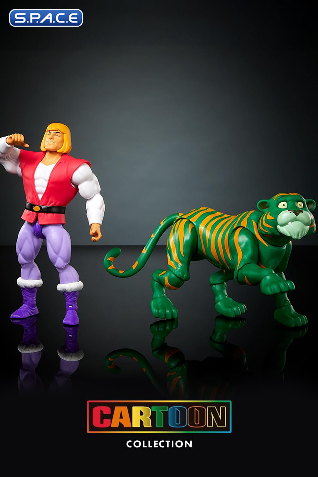 Prince Adam & Cringer 2-Pack Cartoon Collection (MOTU Origins)