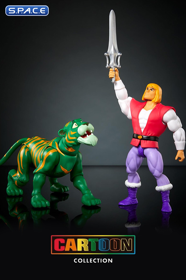 Prince Adam & Cringer 2-Pack Cartoon Collection (MOTU Origins)