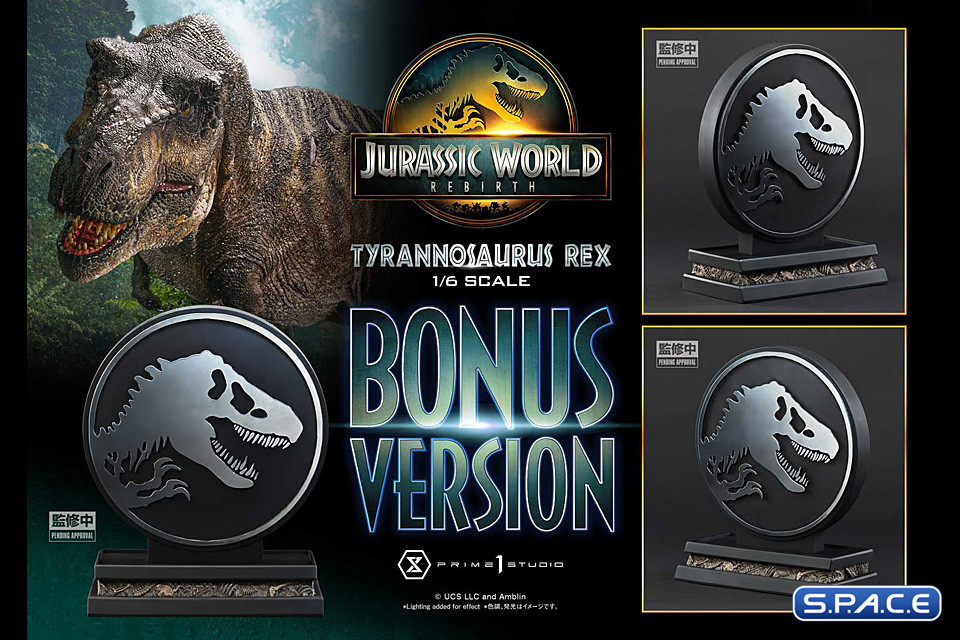 1/6 Scale Tyrannosaurus Rex Legacy Museum Collection Statue - Bonus Version (Jurassic World: Rebirth)