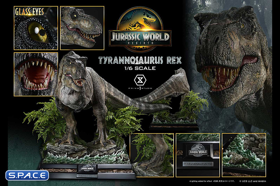 1/6 Scale Tyrannosaurus Rex Legacy Museum Collection Statue - Bonus Version (Jurassic World: Rebirth)