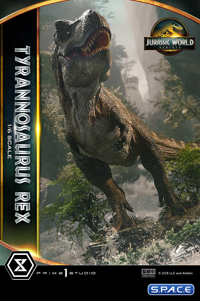1/6 Scale Tyrannosaurus Rex Legacy Museum Collection Statue - Bonus Version (Jurassic World: Rebirth)