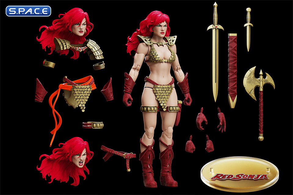 Red Sonja Epic H.A.C.K.S. - gold & red Version (Red Sonja)