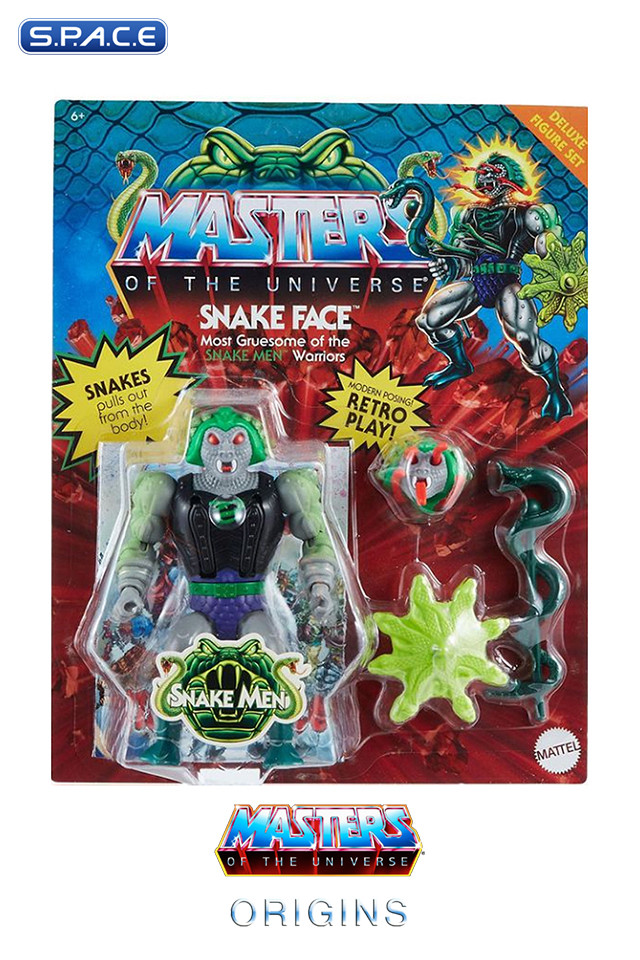 Deluxe Snake Face (MOTU Origins)