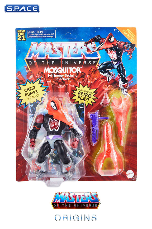 Deluxe Mosquitor US Packaging (MOTU Origins)