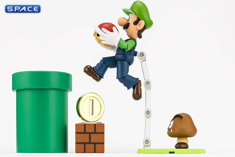 S.H.Figuarts Super Mario Brothers Playset (Super Mario)