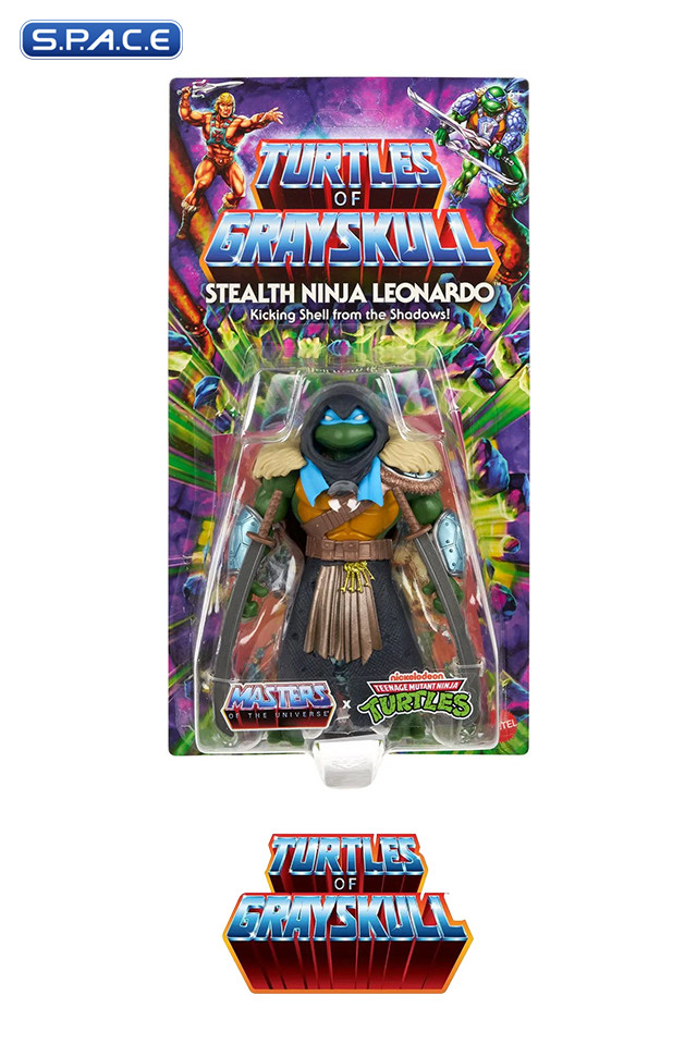 Stealth Ninja Leonardo (MOTU x TMNT: Turtles of Grayskull)