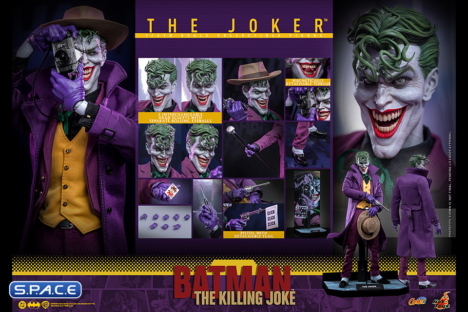 1/6 Scale The Joker Comic Masterpiece CMS028 (Batman: The Killing Joke)