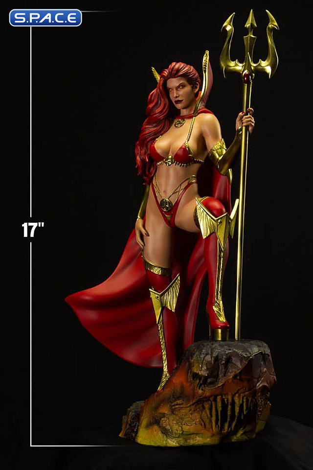 Lady Satanus Statue (Coffin Comics)