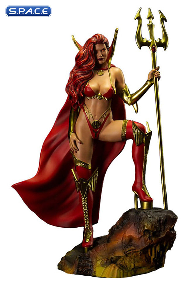 Lady Satanus Statue (Coffin Comics)