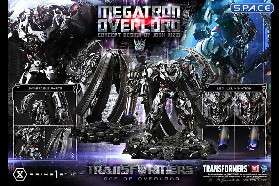 Megatron Overlord �Concept by Josh Nizzi� Museum Masterline Statue - Bonus Version (Transformers)