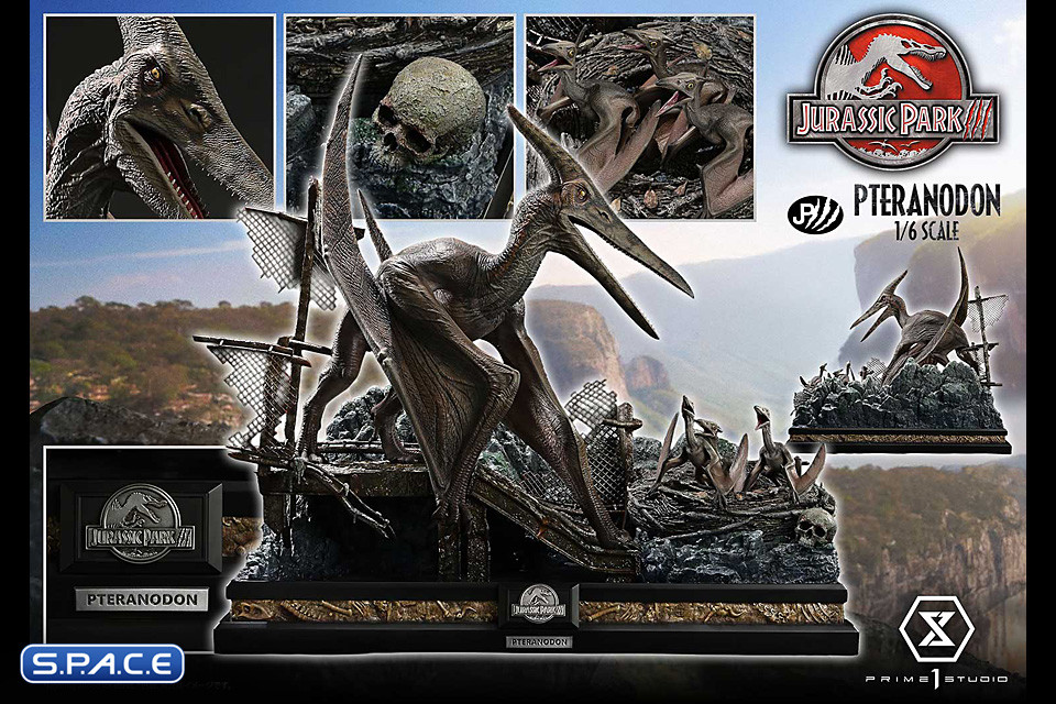1/6 Scale Pteranodon Legacy Museum Collection Statue - Bonus Version (Jurassic Park III)
