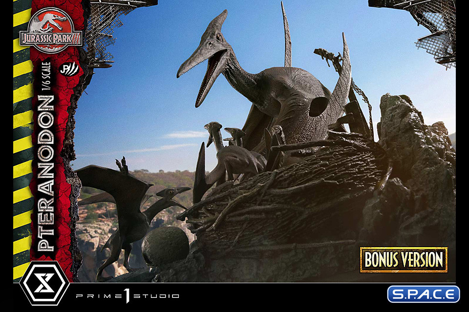 1/6 Scale Pteranodon Legacy Museum Collection Statue - Bonus Version (Jurassic Park III)