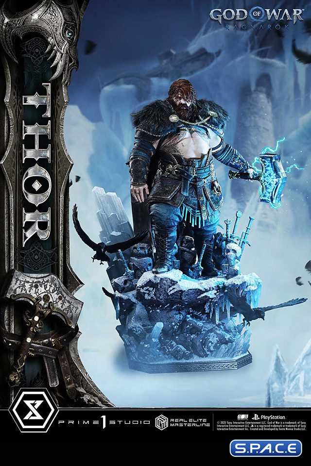 1/3 Scale Thor Real Elite Masterline Statue (God of War Ragnark)