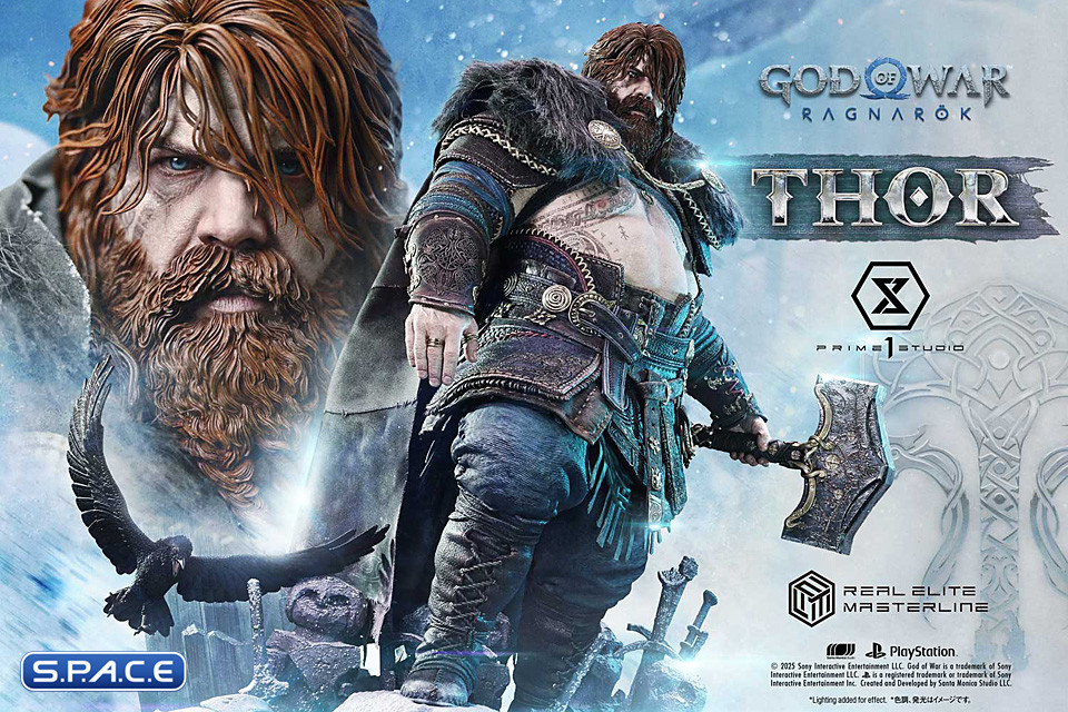 1/3 Scale Thor Real Elite Masterline Statue (God of War Ragnark)