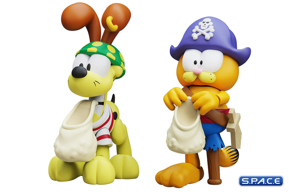 Pirate Garfield & Pirate Odie 2-Pack (Garfields Halloween Adventure)