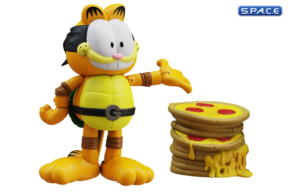 Garfello & Sidekick 2-Pack (Garfield x Teenage Mutant Ninja Turtles)