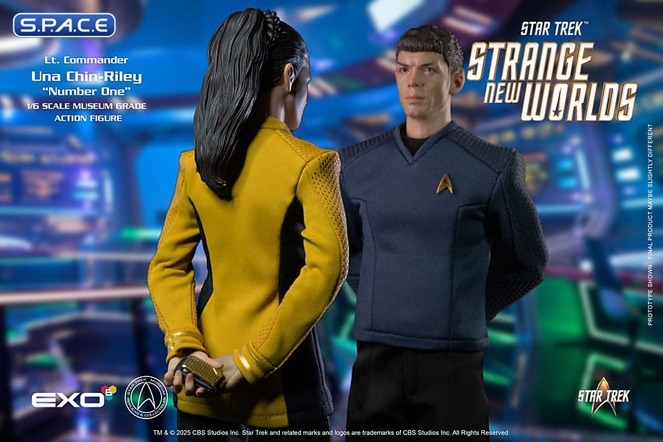 1/6 Scale Lt. Commander Una Chin-Riley Number One (Star Trek: Strange New Worlds)