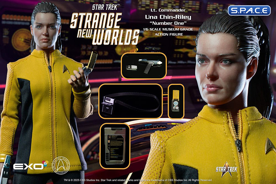 1/6 Scale Lt. Commander Una Chin-Riley Number One (Star Trek: Strange New Worlds)