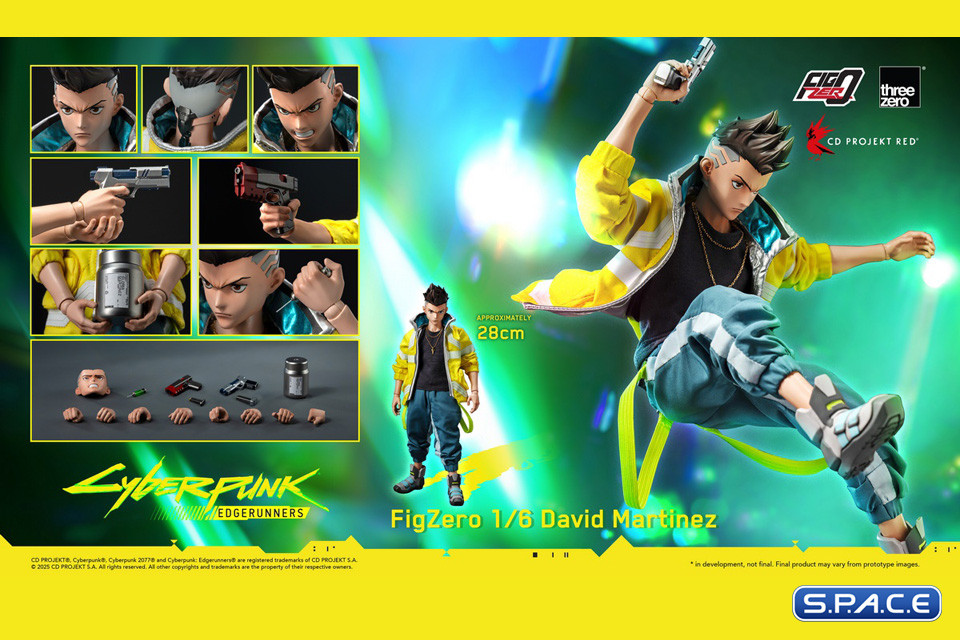 1/6 Scale FigZero David Martinez (Cyberpunk: Edgerunners)