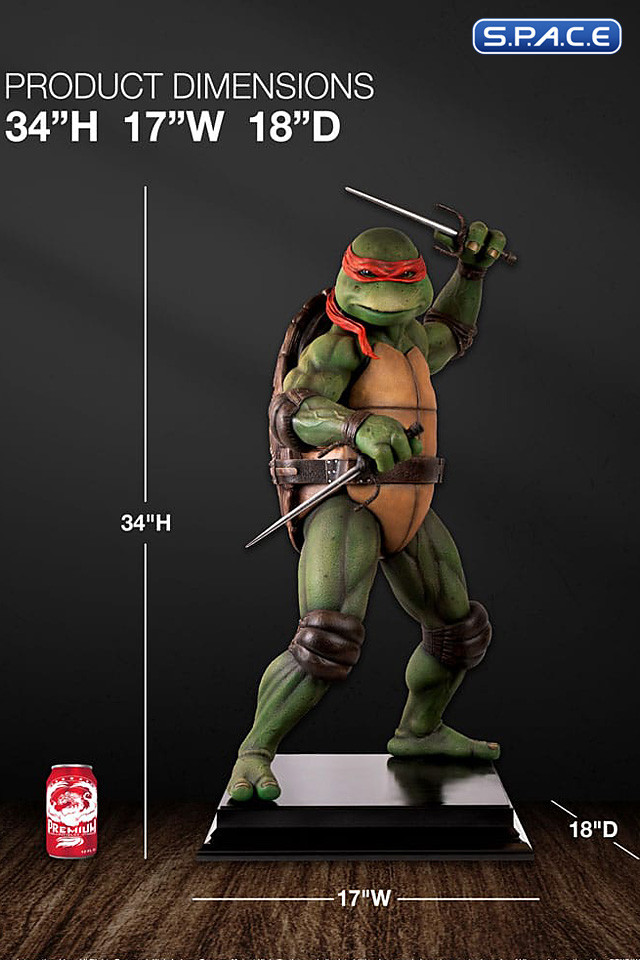1/2 Scale Raphael Statue (Teenage Mutant Ninja Turtles)