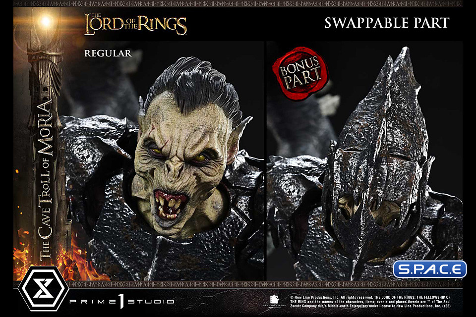 1/4 Scale Cave Troll of Moria Premium Masterline Statue - Bonus Version (Lord of the Rings)