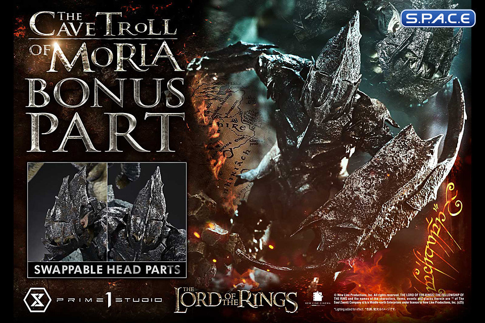 1/4 Scale Cave Troll of Moria Premium Masterline Statue - Bonus Version (Lord of the Rings)