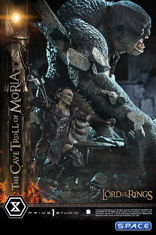 1/4 Scale Cave Troll of Moria Premium Masterline Statue - Bonus Version (Lord of the Rings)