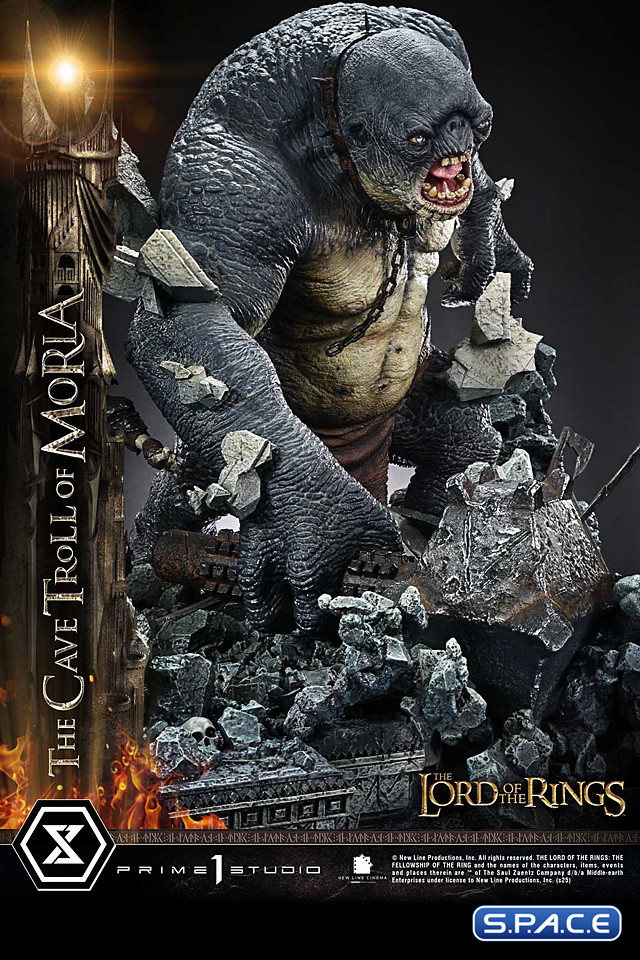 1/4 Scale Cave Troll of Moria Premium Masterline Statue - Bonus Version (Lord of the Rings)