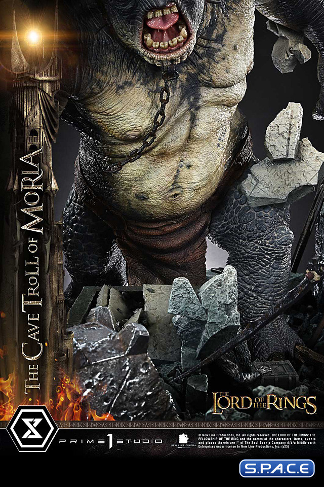 1/4 Scale Cave Troll of Moria Premium Masterline Statue - Bonus Version (Lord of the Rings)