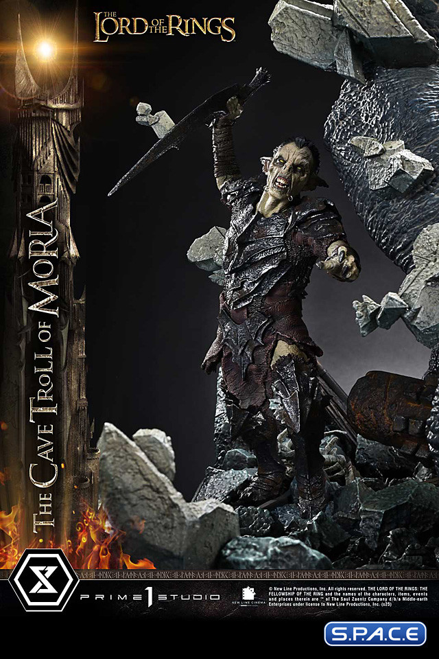 1/4 Scale Cave Troll of Moria Premium Masterline Statue - Bonus Version (Lord of the Rings)