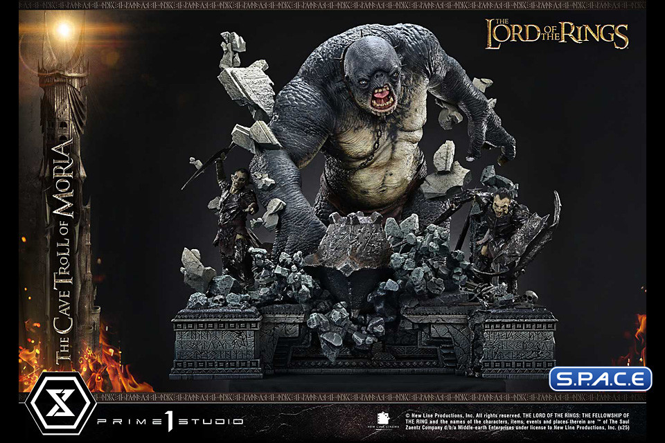1/4 Scale Cave Troll of Moria Premium Masterline Statue - Bonus Version (Lord of the Rings)