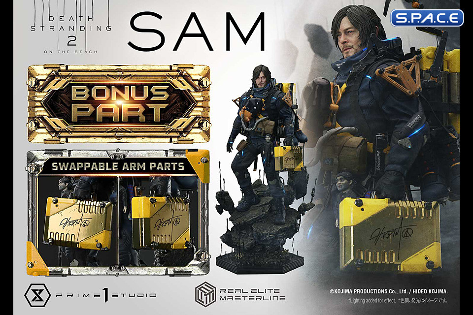 1/3 Scale Sam Deluxe Real Elite Masterline Statue - Bonus Version (Death Stranding 2: On the Beach)