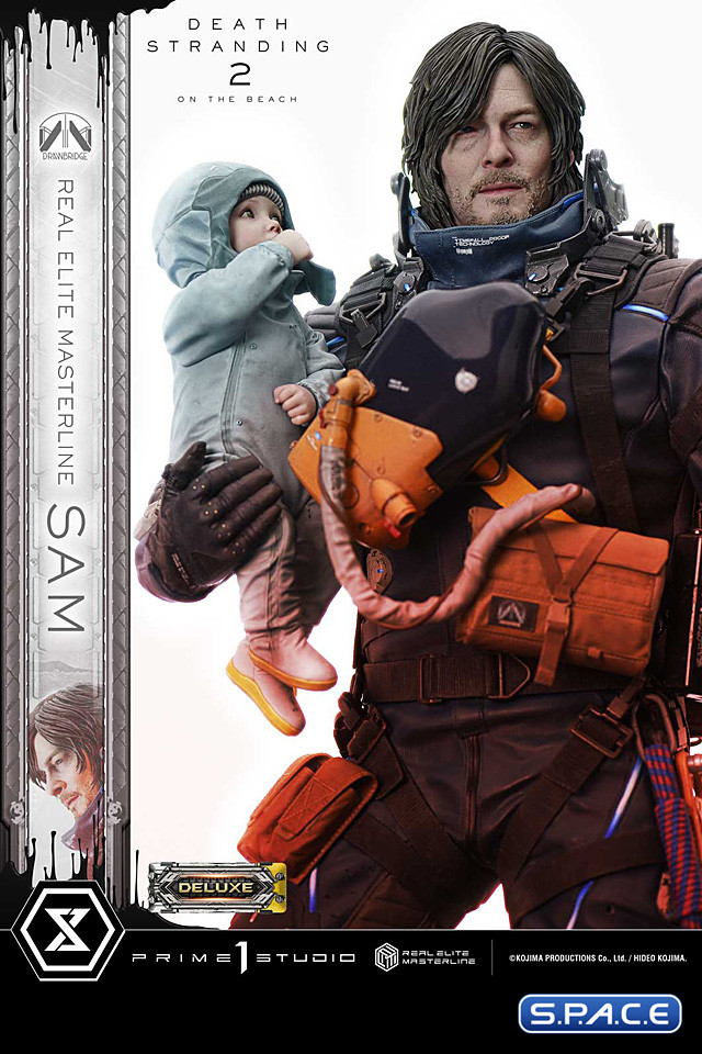 1/3 Scale Sam Deluxe Real Elite Masterline Statue - Bonus Version (Death Stranding 2: On the Beach)