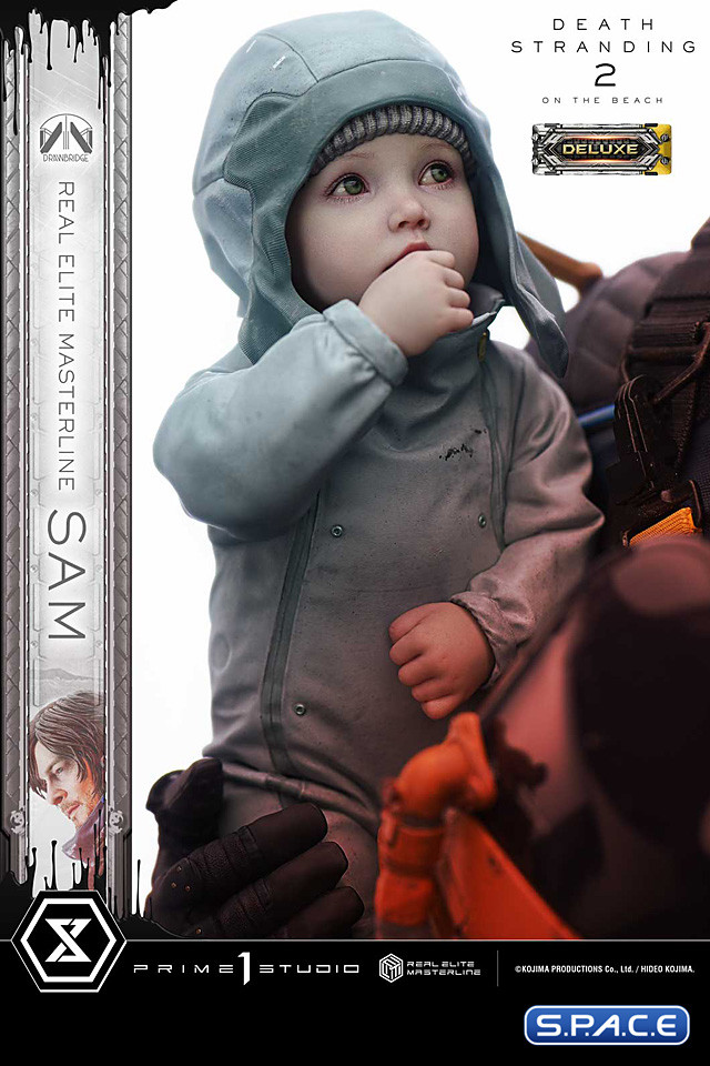 1/3 Scale Sam Deluxe Real Elite Masterline Statue - Bonus Version (Death Stranding 2: On the Beach)