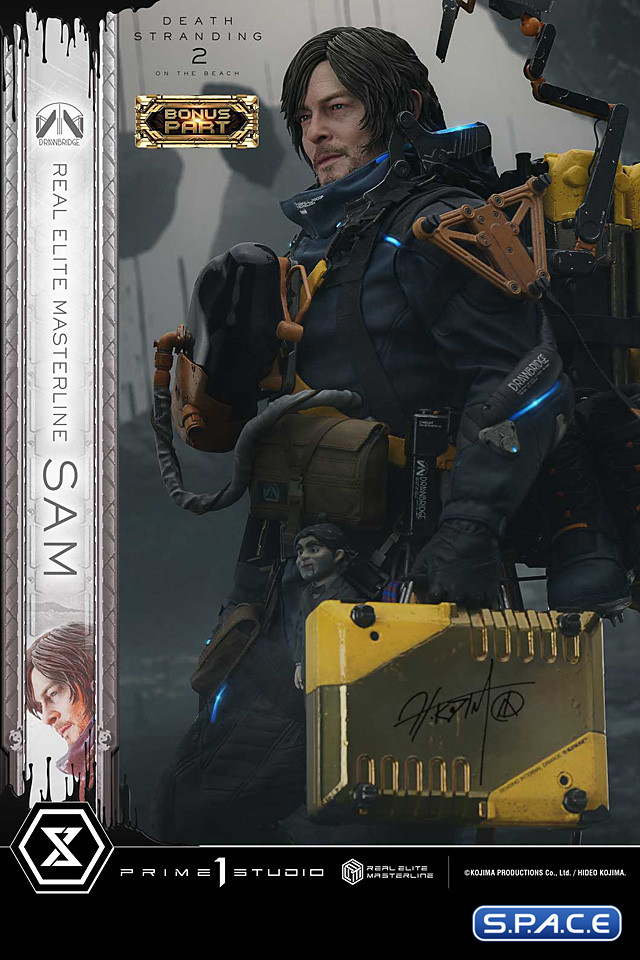 1/3 Scale Sam Deluxe Real Elite Masterline Statue - Bonus Version (Death Stranding 2: On the Beach)