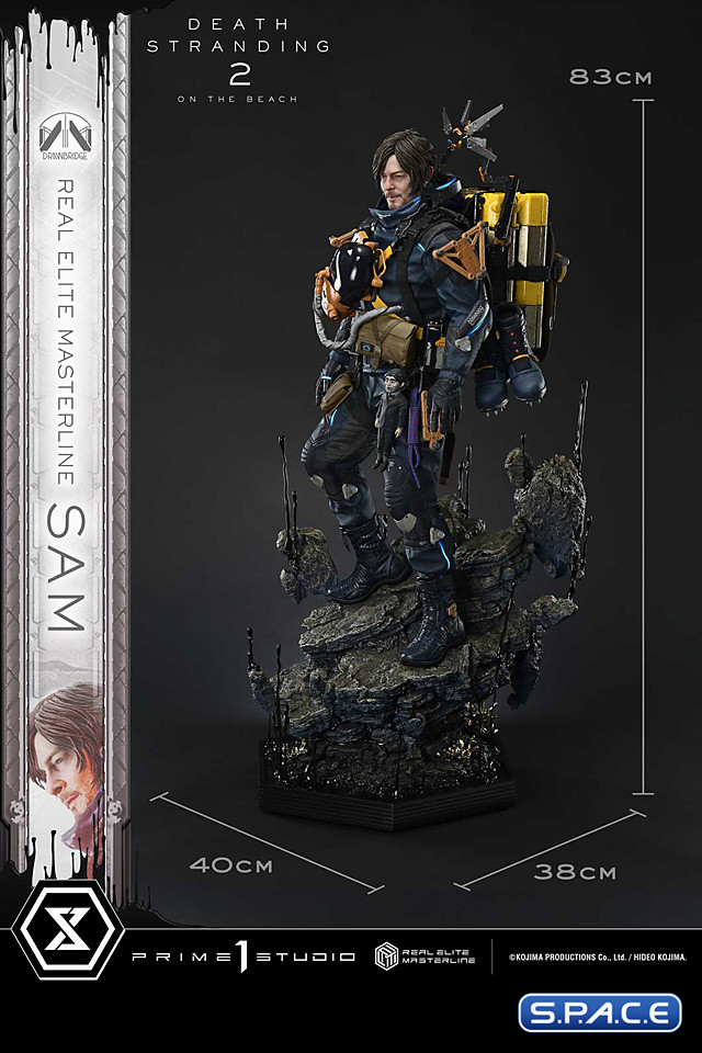1/3 Scale Sam Deluxe Real Elite Masterline Statue - Bonus Version (Death Stranding 2: On the Beach)
