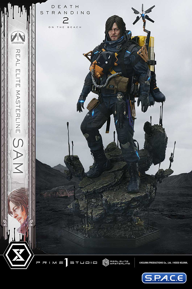 1/3 Scale Sam Real Elite Masterline Statue (Death Stranding 2: On the Beach)