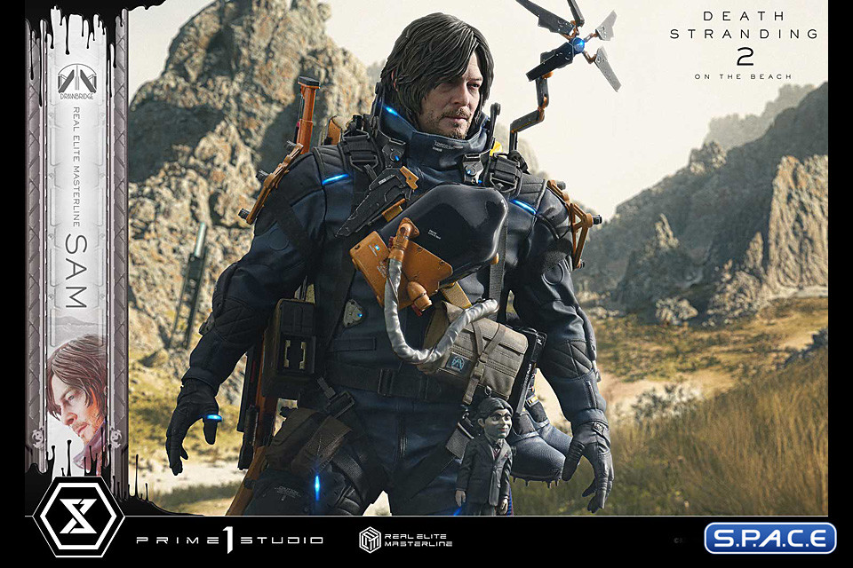 1/3 Scale Sam Real Elite Masterline Statue (Death Stranding 2: On the Beach)