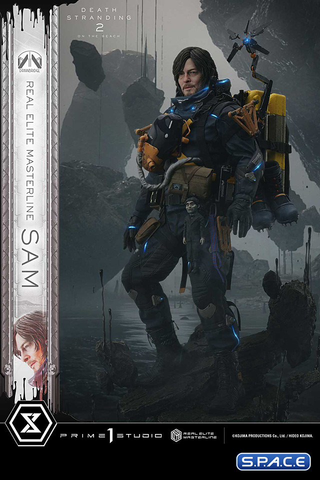 1/3 Scale Sam Real Elite Masterline Statue (Death Stranding 2: On the Beach)