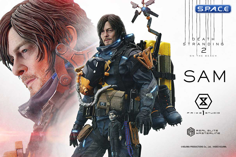 1/3 Scale Sam Real Elite Masterline Statue (Death Stranding 2: On the Beach)