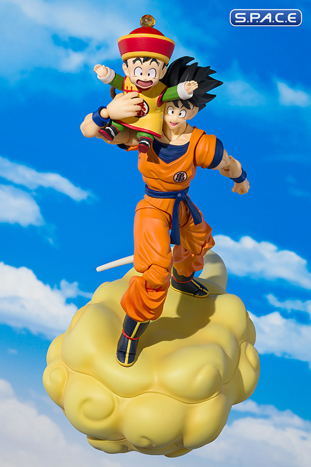 S.H.Figuarts Son Goku & Son Gohan Kid- & Kintoun (Dragon Ball Z)