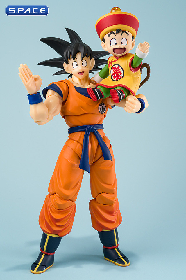 S.H.Figuarts Son Goku & Son Gohan Kid- & Kintoun (Dragon Ball Z)