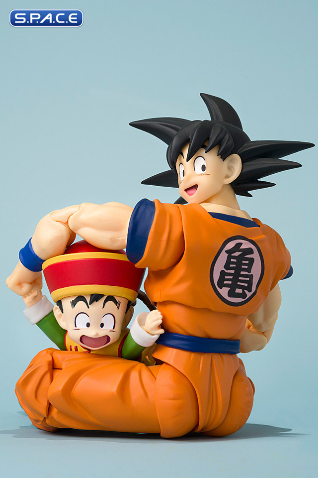 S.H.Figuarts Son Goku & Son Gohan Kid- & Kintoun (Dragon Ball Z)