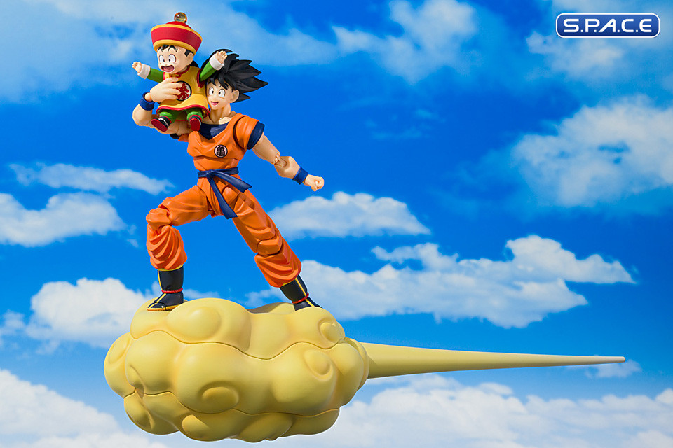 S.H.Figuarts Son Goku & Son Gohan Kid- & Kintoun (Dragon Ball Z)