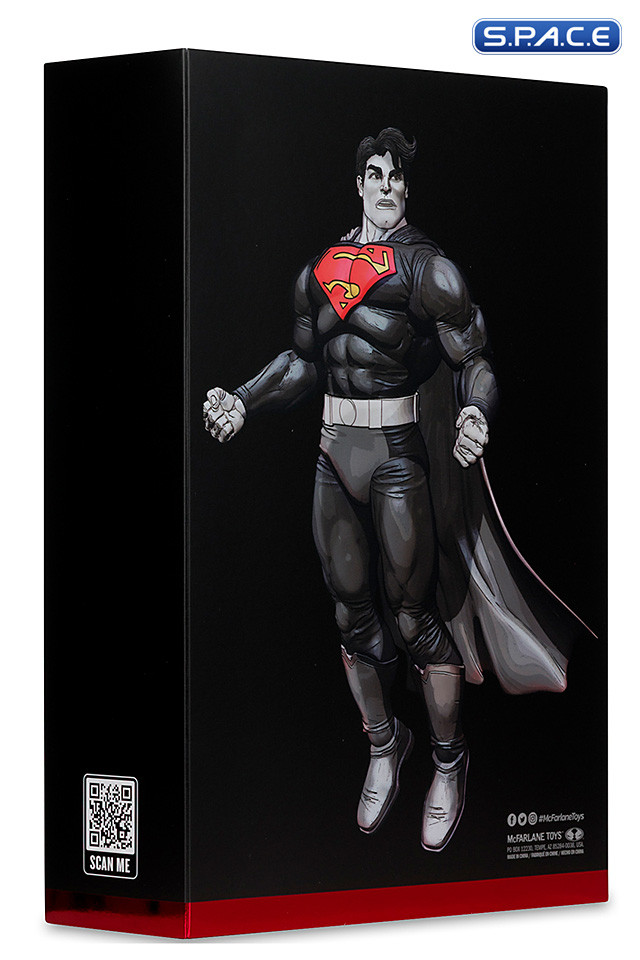 Superman from The Dark Knight Returns - black & white Accent Edition (DC Multiverse)