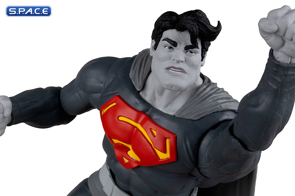 Superman from The Dark Knight Returns - black & white Accent Edition (DC Multiverse)