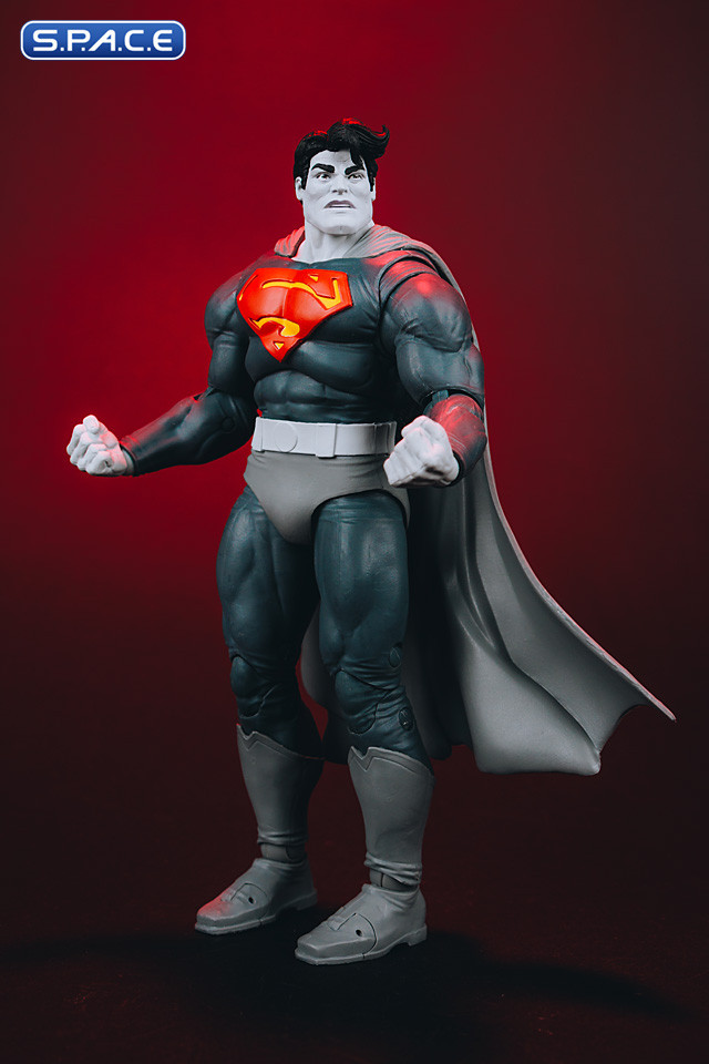Superman from The Dark Knight Returns - black & white Accent Edition (DC Multiverse)