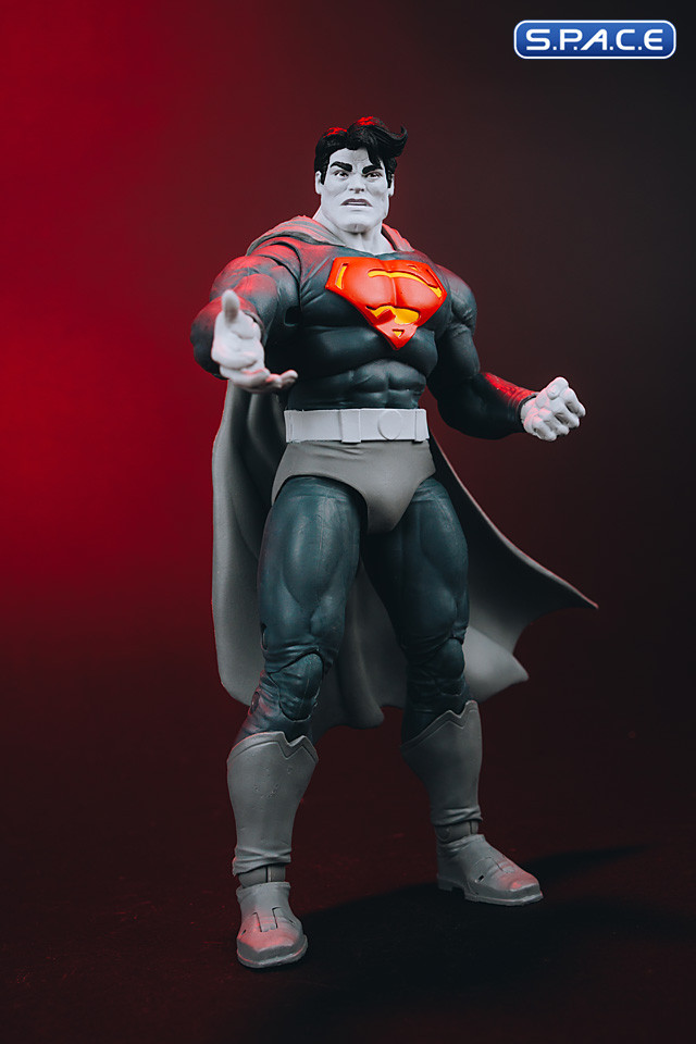 Superman from The Dark Knight Returns - black & white Accent Edition (DC Multiverse)